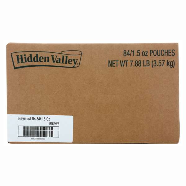 Hidden Valley Hidden Valley Golden Honey Mustard Dressing 1.5 oz. Packet, PK84 13357HVR